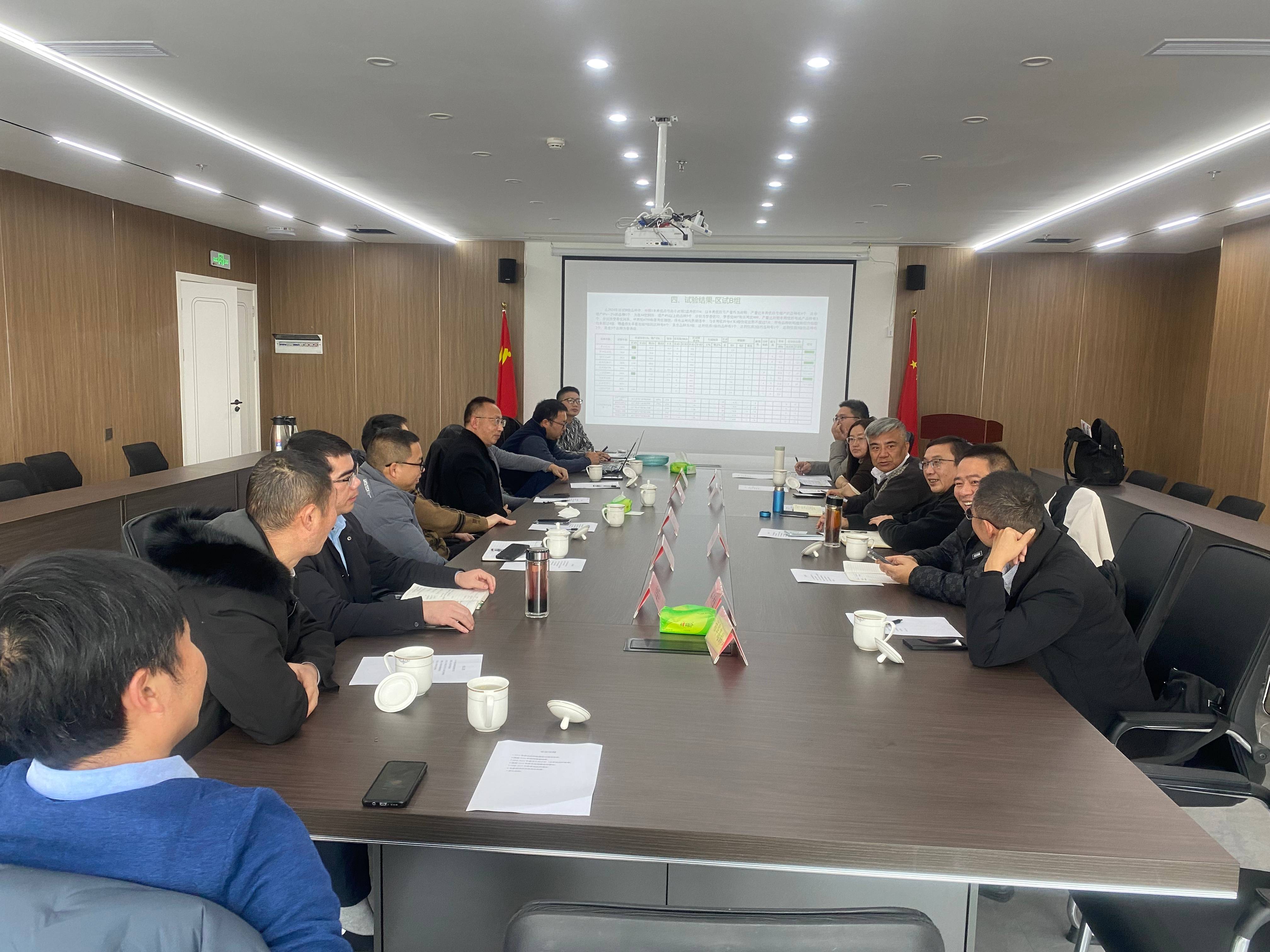 科创中心组织召开四川天府科企水稻结合体2024年度总结会议